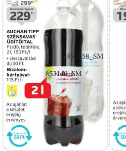 Auchan AUCHAN TIPP SZÉNSAVAS ÜDÍTŐITAL ajánlat