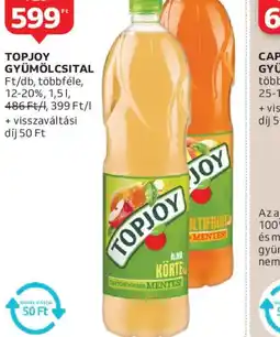 Auchan TOPJOY GYÜMÖLCSITAL ajánlat