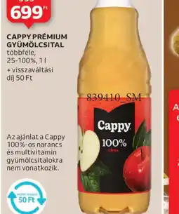 Auchan CAPPY PRÉMIUM GYÜMÖLCSITAL ajánlat