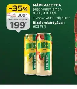 Auchan MÁRKA ICE TEA ajánlat