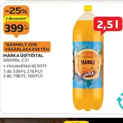Auchan MÁRKA ÜDÍTŐITAL ajánlat