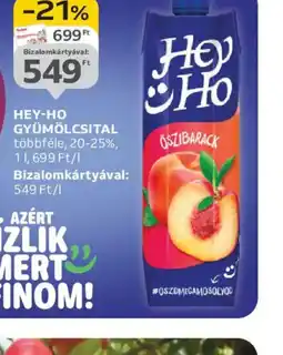 Auchan HEY-HO GYÜMÖLCSITAL ajánlat