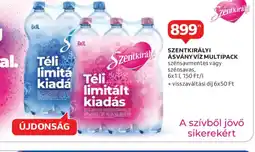 Auchan SZENTKIRÁLYI ÁSVÁNYVÍZ MULTIPACK ajánlat