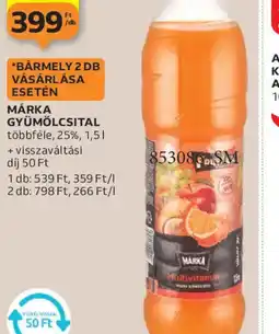 Auchan MÁRKA GYÜMÖLCSITAL ajánlat