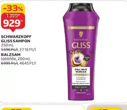 Auchan SCHWARZKOPF GLISS SAMPON ajánlat