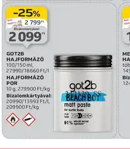 Auchan GOT2B Hajformáz ajánlat