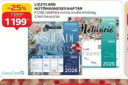 Auchan LIZZYCARD HŰTŐMÁGNESES NAPTÁR ajánlat