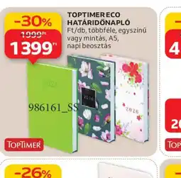 Auchan TOPTIMER HATÁRIDŐNAPL ajánlat