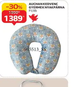 Auchan AUCHAN GYERMEK NYAKPÁRNA ajánlat