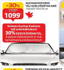 Auchan AUCHAN KEDVENC TÉLI SZÉLVÉDŐTAKAR ajánlat
