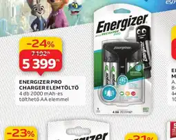 Auchan ENERGIZER PRO CHARGER ELEMTÖLTŐ ajánlat