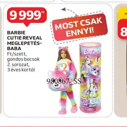 Auchan BARBIE CUTIE REVEAL BABA ajánlat