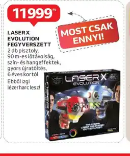 Auchan LASER X EVOLUTION FEGYVERSZETT ajánlat
