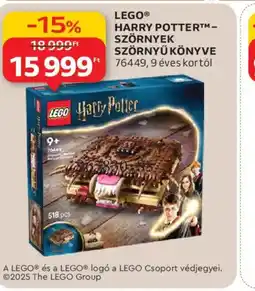 Auchan LEGO® HARRY POTTER SZÖRNYŰ KÖNYVE ajánlat