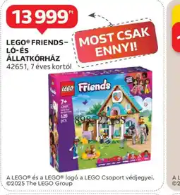 Auchan LEGO® FRIENDS-L-ÉS ÁLLATKRHÁZ ajánlat