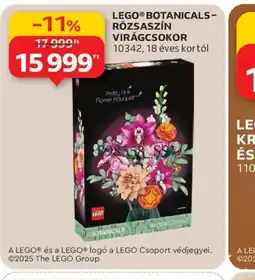 Auchan LEGO® BOTANICALS VIRÁGCSOKOR ajánlat