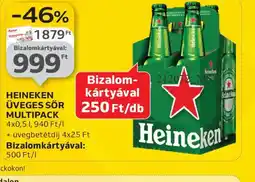 Auchan HEINEKEN ÜVEGES SÖR MULTIPACK ajánlat
