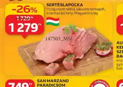 Auchan SERTÉSLAPOCKA csont nélkül ajánlat
