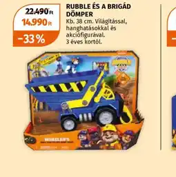 Müller RUBBLE ÉS A BRIGÁD DÖMPER ajánlat