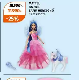 Müller MATTEL BARBIE ZAFÍR HERCEGNŐ ajánlat