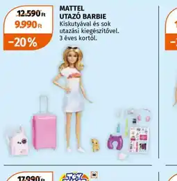 Müller MATTEL UTAZ BARBIE ajánlat