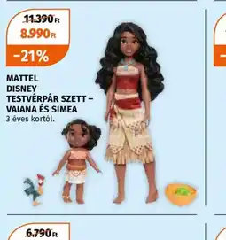 Müller MATTEL DISNEY TESTVÉRPÁR SZETT ajánlat