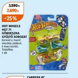 Müller HOT WHEELS GÖRDESZKA GYŰJTŐ SOROZAT ajánlat
