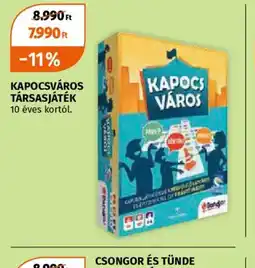 Müller KAPOCSVÁROS TÁRSASJÁTÉK ajánlat
