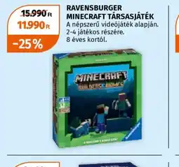 Müller RAVENSBURGER MINECRAFT TÁRSASJÁTÉK ajánlat