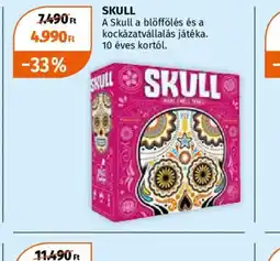Müller SKULL társasjáték ajánlat