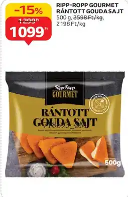 Auchan RIPP-ROPP GOURMET RÁNTOTT GOUDA SAJT ajánlat