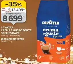 Auchan LAVAZZA CREMA E GUSTO FORTE SZEMES KÁVÉ ajánlat