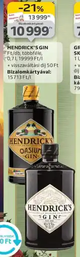 Auchan HENDRICK'S GIN ajánlat