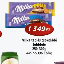 Real Milka táblás csokoládé ajánlat