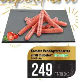 Coop Kométa Vendégváró sertés virsli műbeles ajánlat