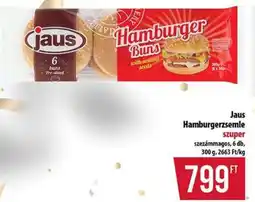 Coop Jaus hamburgerzsemle ajánlat