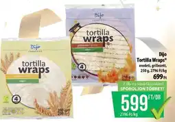 Coop Dijo Tortilla Wraps ajánlat