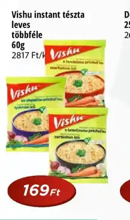 Real Vishnu instant tészta leves ajánlat