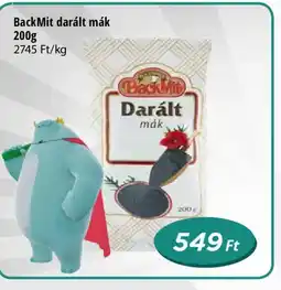 Real BackMit darált mák ajánlat