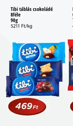 Real Tibi táblás csokoládé ajánlat