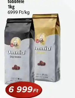 Real Omnia szemes kávé ajánlat