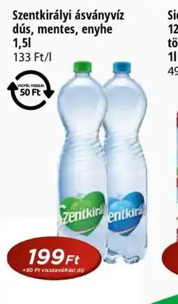 Real Szentkirályi ásványvíz ajánlat