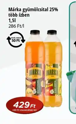 Real Márka gyümölcsital ajánlat