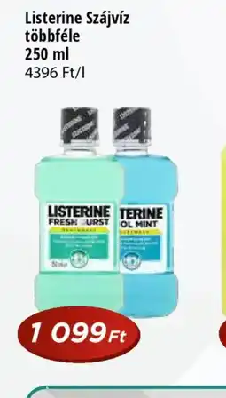 Real Listerine Szájvíz ajánlat