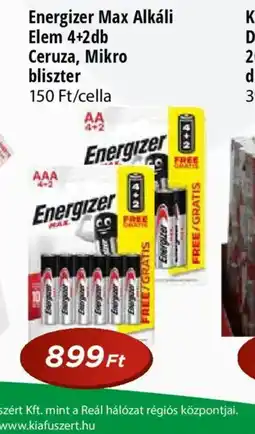 Real Energizer Max Alkál Az esetleges nyomdai hibákért felelősséget nem vállalunk. Üzleteink készletei eltérhetnek. Elem ajánlat