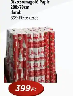 Real Karácsonyi Díszcsomagol Papír ajánlat