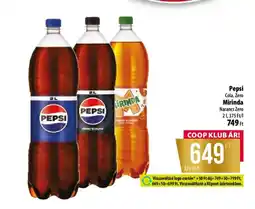 Coop Pepsi Mirinda üdítőital ajánlat