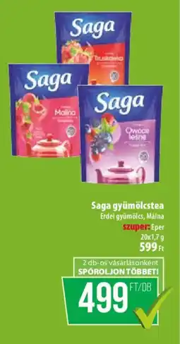 Coop Saga gyümölcstea ajánlat