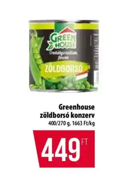 Coop Greenhouse zöldbors konzerv ajánlat