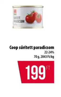 Coop Coop sűrített paradicsom ajánlat